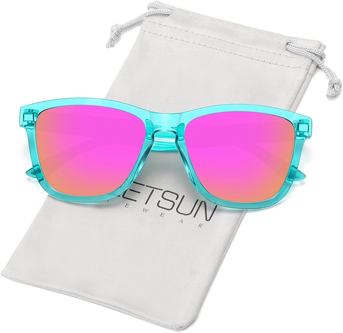 MEETSUN Polarized Sunglasses for Women Men Trendy Classic Retro Designer Style