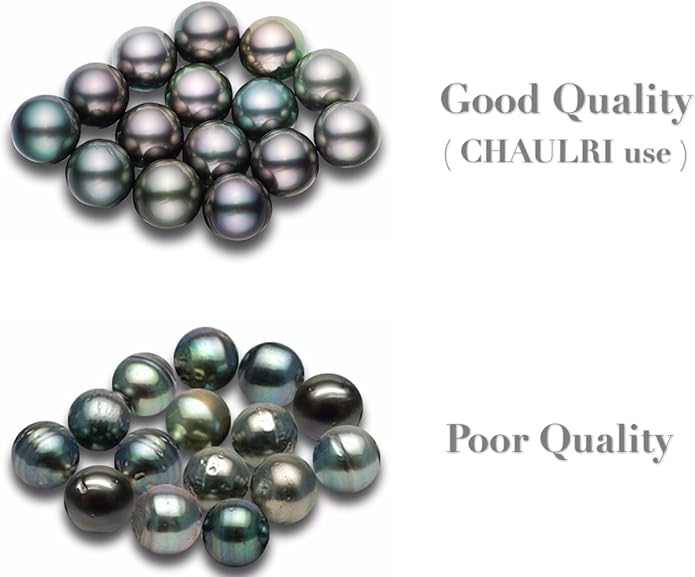 Birthday Gifts for Women - Black Pearl Necklaces for Women - Real 18K Gold Over Sterling Silver - Elegant Tahitian Black Pearl Jewelry - Anniversary·Gifts for Women - Christmas Gifts for Wife, Girlfriend, Her, Mom