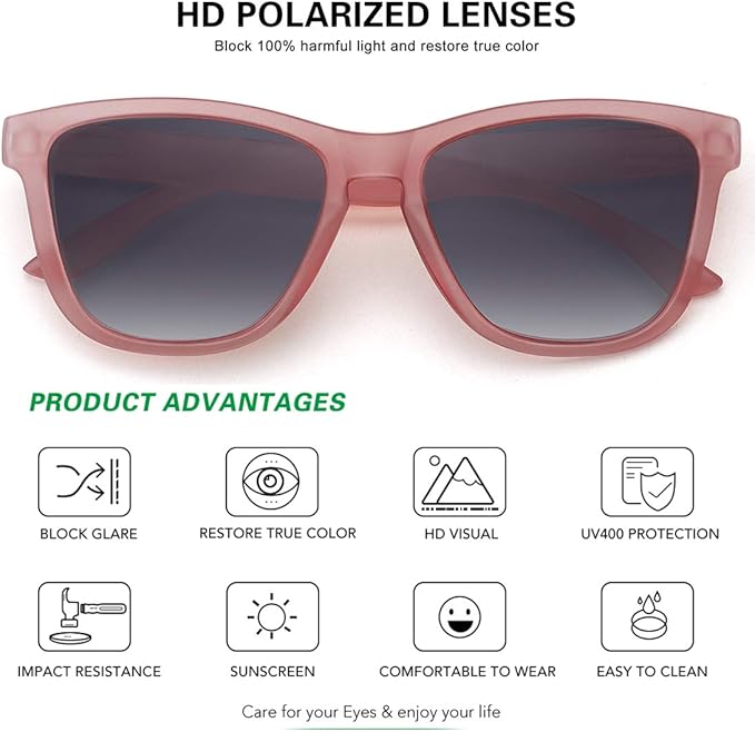 MEETSUN Polarized Sunglasses for Women Men Trendy Classic Retro Designer Style