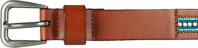 Lucky Brand Women's Western-Inspired Leather Belt | Classic | American Heritage | Casual | Vintage | Cowboy