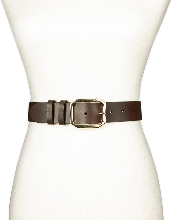 Lucky Brand Women's Fashion Leather Belt | Stylish | Trend | Classic | Modern | Jean | Pant | Skirt | Dress