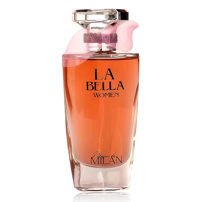 LA BELLA, Perfume for Women, Long Lasting EDP, Feminine Scent, Delicate Fragrances for Women, Day to Night Wear, 3.4 Fl Oz (LA BELLA)