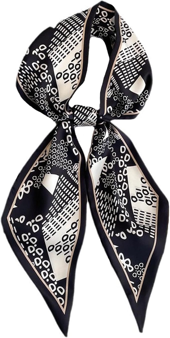Hair Scarf for Women Silky Satin Headscarf Neck Scarves for Handbag Accessory