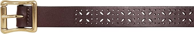 Eddie Bauer Women's Casual Leather Belts with Durable Metal Buckle