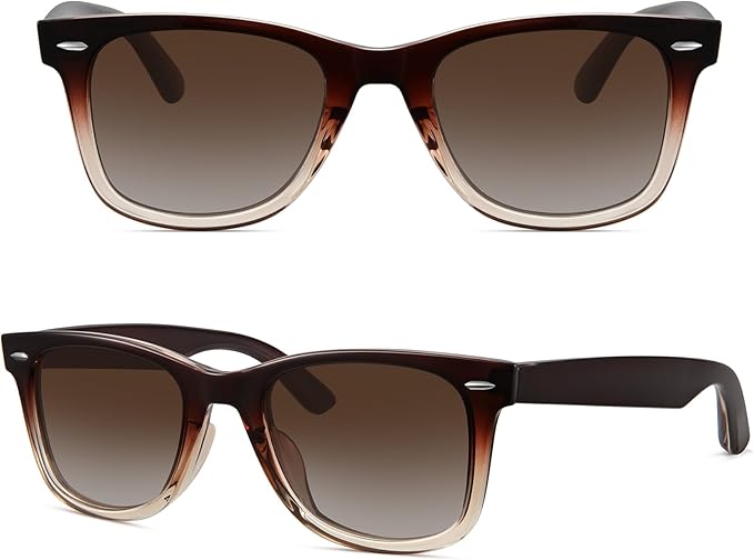 MEETSUN Polarized Sunglasses for Women Men Classic Retro Square Frame Driving Sun Glasses UV Protection