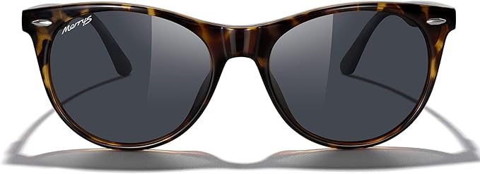 MERRY'S Retro Round Polarized Sunglasses for Women Fashion Trendy Shades S6185
