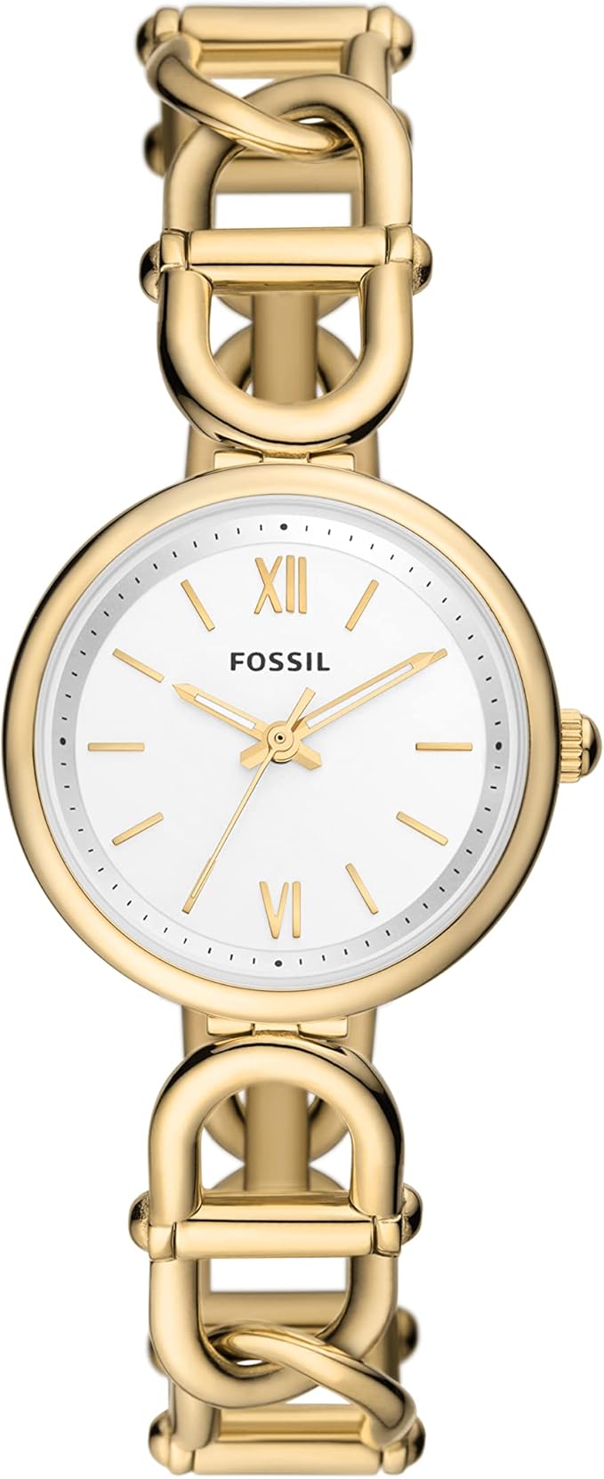 Fossil Women's Carlie Quartz Stainless Steel Three-Hand Watch