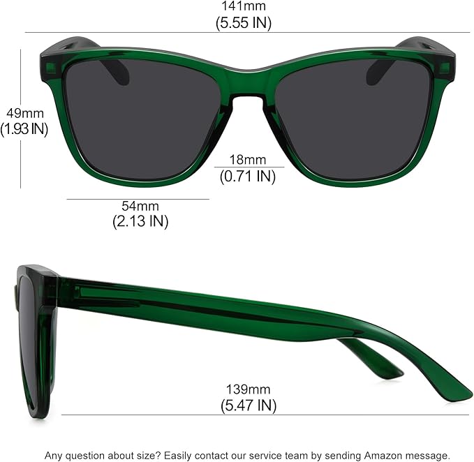 MEETSUN Polarized Sunglasses for Women Men Trendy Classic Retro Designer Style
