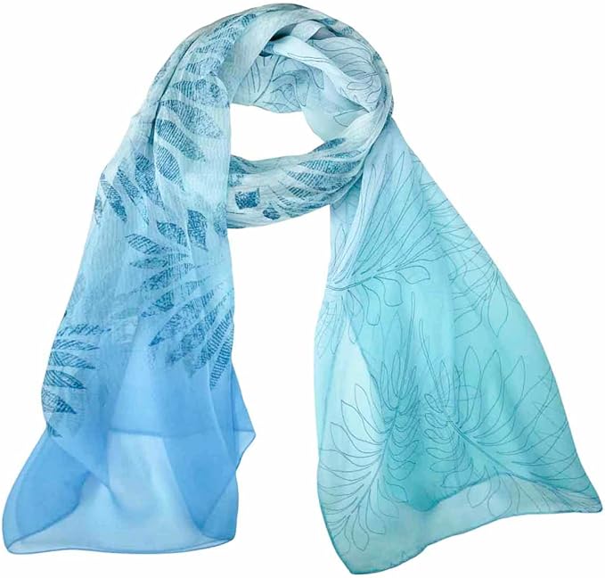 Xyueanlo Scarfs for Women Lightweight Scarves Fashion Print Floral Pattern Scarf Shawls