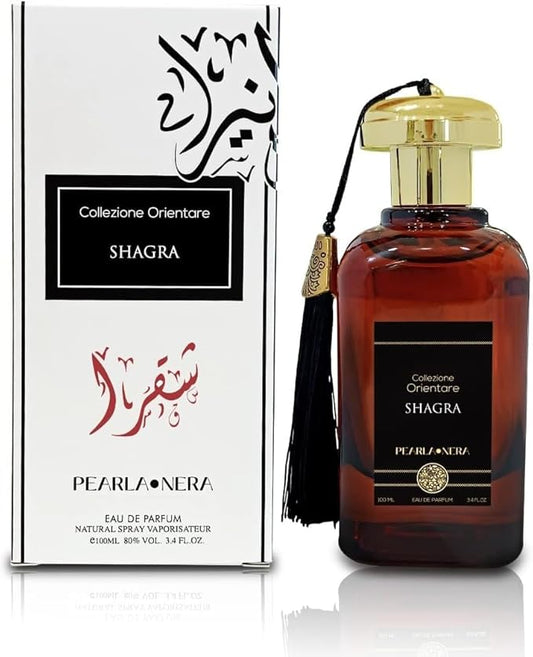 SHAGRA, Gourmand, Sweet, Spice and Powdery. Cast a Love Spell Scent. Pheromone Perfume: Charm Naturally, No Synthetic Tricks. 3.4 Oz