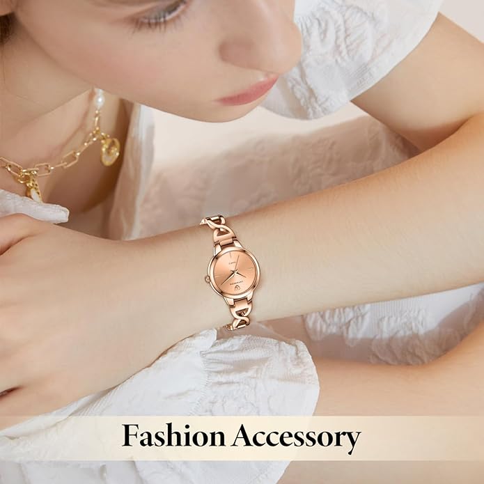 NN BEN NEVIS Gold Watches for Women Elegant Classic Minimalist Watch with Fashion Bracelet Luxury Birthday Gifts