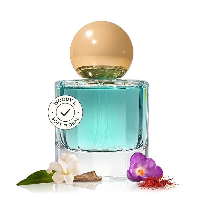 RANAVAT Spiritual Awakening Eau de Parfum - Long Lasting Perfume for Women & Men - Enriched with Warm Woodiness, Soft Floral Accords & Crowned with an Opulent Musk - Vegan, Non GMO (1.7 fl oz)