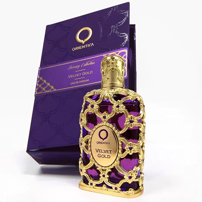 Orientica Luxury Collection Velvet Gold Eau De Parfum – Vanilla, Bergamot, Gourmand, Caramel, Violet, Patchouli, Rose, Musk, Animalic, Amber – Arabic Perfume for Men & Women – 5.0 Fl Oz / 150ml