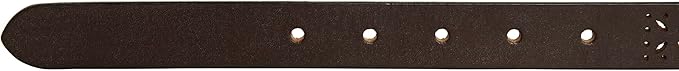 Eddie Bauer Women's Casual Leather Belts with Durable Metal Buckle