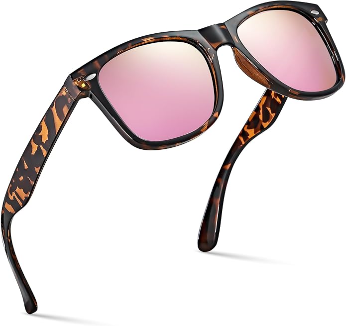 Retro Rewind Polarized Sunglasses for Men and Women - UV Protection Classic Sun Glasses