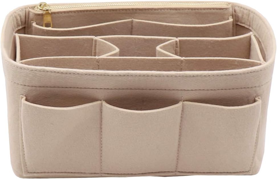 LEXSION Felt Purse Insert Bag Organizer Bag In Bag For Handbag Purse Organizer Fits Speedy Neverfull