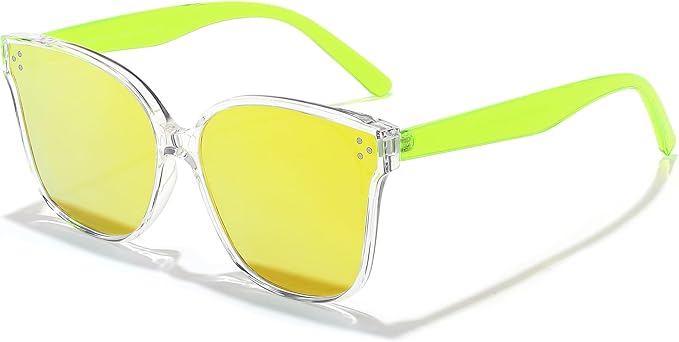 FEISEDY Oversized Polarized Sunglasses - UV400 Protection, Square Fashion Sun Glasses for Outdoor & Daily B2600