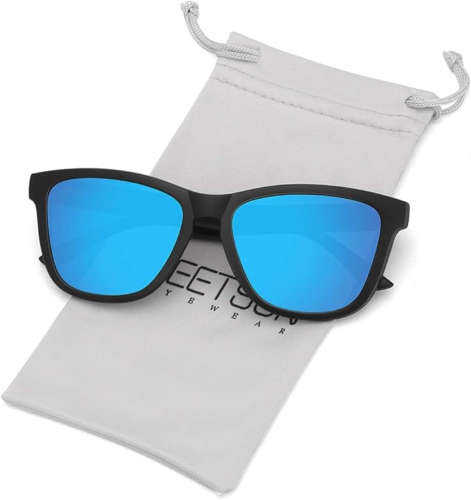 MEETSUN Polarized Sunglasses for Women Men Trendy Classic Retro Designer Style