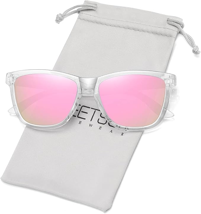MEETSUN Polarized Sunglasses for Women Men Trendy Classic Retro Designer Style