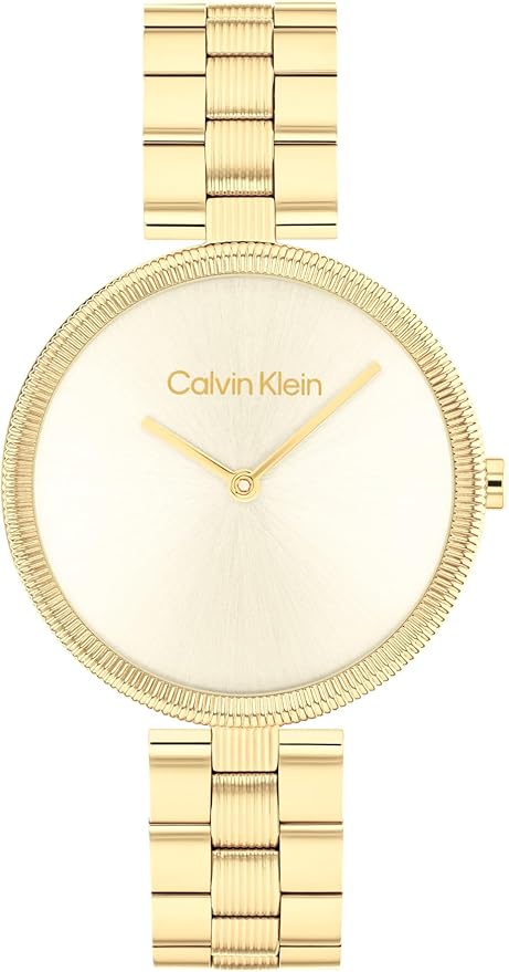 Calvin Klein Gleam - Women's 2H Quartz Watch Stainless Steel - Water Resistant 3 ATM/30 Meters - A Timeless Elegance for Her Everyday Lifestyle - 32 mm