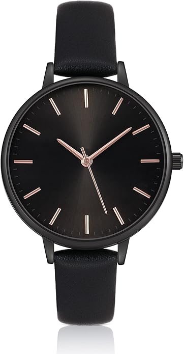 Women's Watches Leather Band Luxury Quartz Watches Waterproof Fashion Creative Wristwatch for Women Ladies