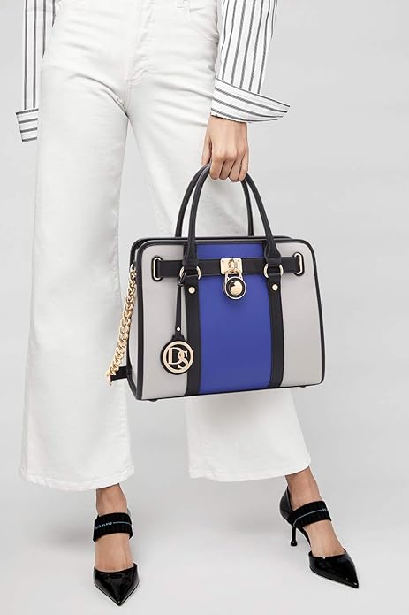 Dasein Handbags Purses Set for Women Top Handle Satchel Shoulder Bags Large Work Tote Bag with Matching Wallet