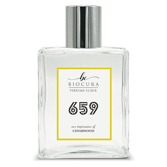 BC Perfume 659 Inspired by Emra Cedarwood For Women & Men Replica Fragrance Dupes Eau de Parfum Spray Bottle 3.4 Fl Oz/100ml-X1