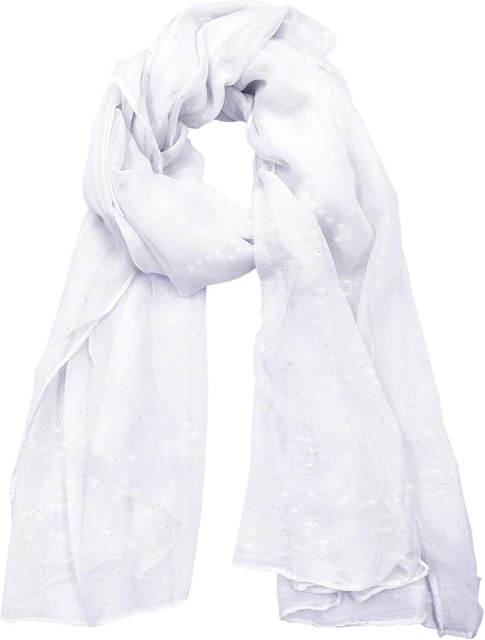 woogwin Women's Cotton Scarves Lady Light Soft Fashion Solid Scarf Wrap Shawl