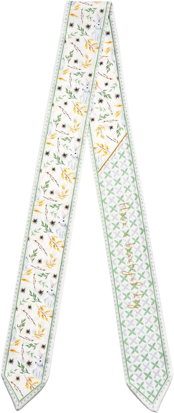 1 Pack Purse Scarf Handbags Skinny Twill Hair Scarves Narrow Neck Scarf Band Women Fashion Accessories Bag Charms