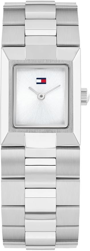 Tommy Hilfiger Women's 2H Quartz Bracelet Watch - Jewelry-Inspired, Square Design - 3 ATM Water Resistance - Elegant and Versatile Timepiece - Gift for Her - 20.5mm