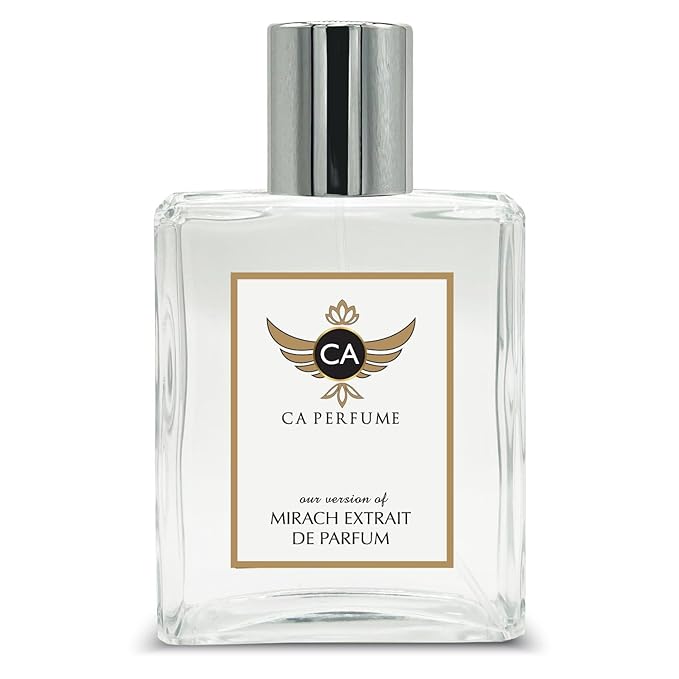 CA Perfume Impression of Mirach Extrait De Parfum for Women and Men Eau De Parfum Vanilla Scent Long Lasting Unisex Fragrance Signature Scent for Day and Night Wear 3.4 Fl Oz 100ml