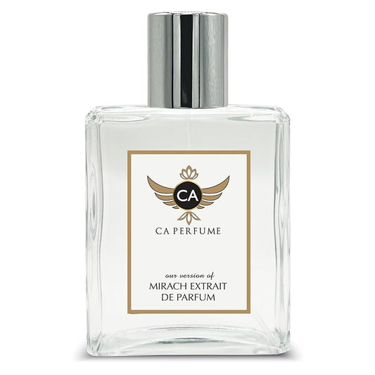 CA Perfume Impression of Mirach Extrait De Parfum for Women and Men Eau De Parfum Vanilla Scent Long Lasting Unisex Fragrance Signature Scent for Day and Night Wear 3.4 Fl Oz 100ml