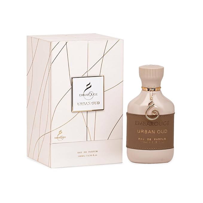 EMBAROUGE URBAN OUD Unisex Fragrance | Perfume for Men and Women | Wood Top note | 100 ml pack | 3.4 Fl. Oz. | Oriental and Fougere fragrance | Gift for Men and Women | Eau de Parfum EDP
