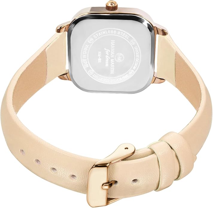 HANNAH MARTIN Watches for Women Waterproof Ladies Analog Quartz Wrist Watches Stainless Steel Band Fashion Dainty Female Watch Luxury Bracelet Diamond