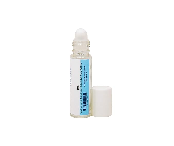 Water Sound Perfume Oil for Men and Women with Aquatic Marine Fragrance Notes; 10ml Rollerball (Watersound Beach)