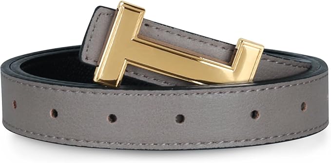 Relang Women's Belts with Gold Buckle, Fashion Waist Band, Elegant Ladies' Belt, Gift for Women