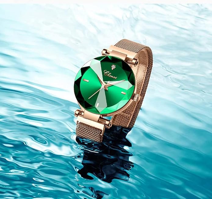 Fashion Watches for Women Rose Gold Stainless Steel Mesh Band Watch Elegant Ladies Gifts Waterproof Wrist Watch