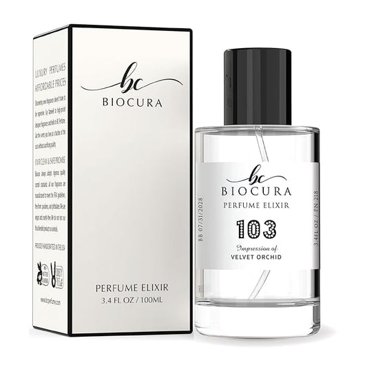 BC Perfume 103 Inspired by Velvet Orchid For Women Replica Fragrance Dupes Eau de Parfum Spray Bottle 3.4 Fl Oz/100ml