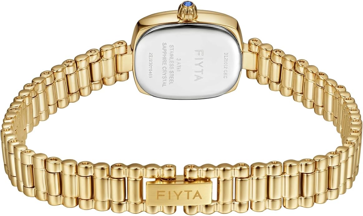 Gold Watches for Women Vintage Ladies Wrist Watches Stainless Steel Dainty Small Gold Watch with Link Removal Tools and Gift Box for Women and Love Ones