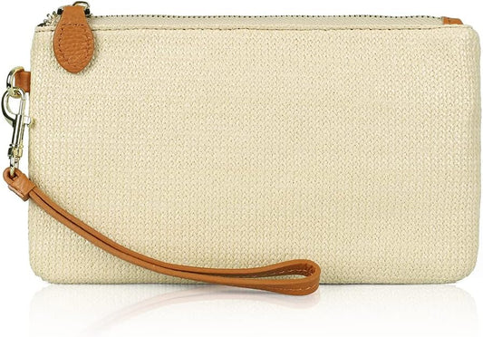 befen Genuine Leather Wristlet Clutch RFID Blocking Bag Cell Phone Wallet Purse Wristlet Wallet Purses and Handbags for Women