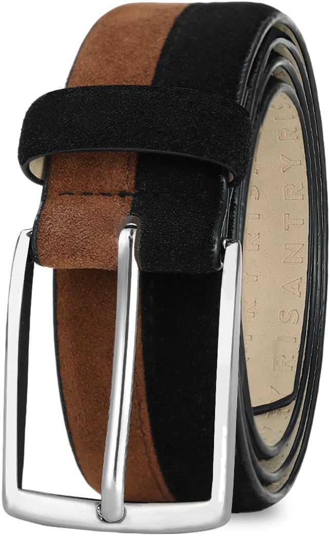 Women's Belt Fashion Buckle Premium Synthetic Leather Ladie Belts for Jeans Minimalist Design Gifts for Women