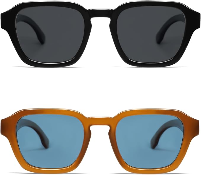 VANLINKER Retro Vintage Polarized Trendy Small Square Sunglasses for Women Men 2025 Fashion Shades VL9858
