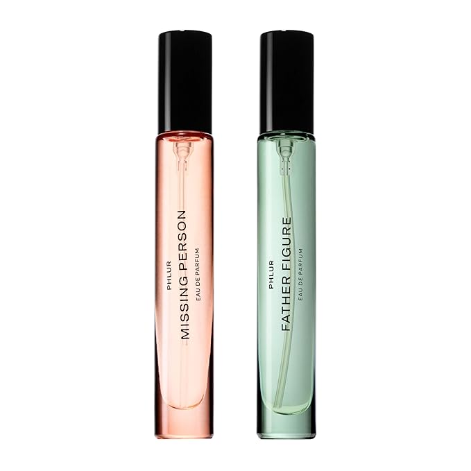 PHLUR Missing Person Eau de Parfum & Father Figure Eau de Parfum - Travel Size Perfume (9.5mL)