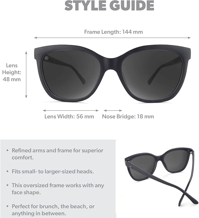 Knockaround Deja Views Polarized Sunglasses for Women & Men - Trendy Sunglasses - UV400 Protection