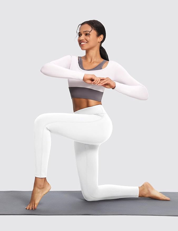 baleaf Winter Clothing Women Leggings Fleece Lined Tights Thermal Warm Thick Cold Weather Gear 1 Pockets
