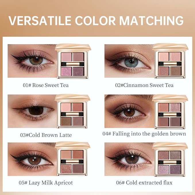 Cool Mauve Purple Eyeshadow Palette, High Pigment Shimmer & Glitter Shades for Icy Pink Glow, Soft Glam & Plum Smokey Eyes — Long-Lasting Blendable Eye Makeup for Green, Hazel & Brown Eyes