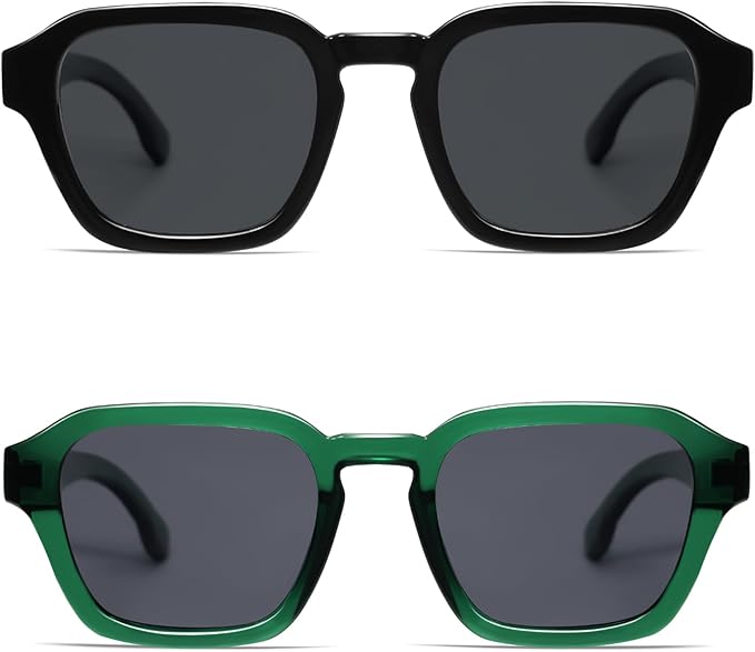 VANLINKER Retro Vintage Polarized Trendy Small Square Sunglasses for Women Men 2025 Fashion Shades VL9858