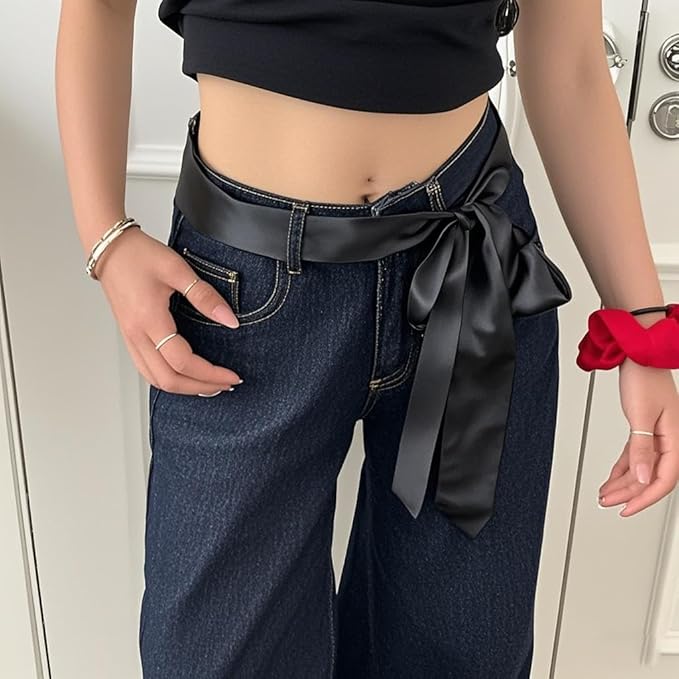 Purse Scarf for Women, Multifunctional Skinny Scarf for Bags Hair Neck Fashion Accessories