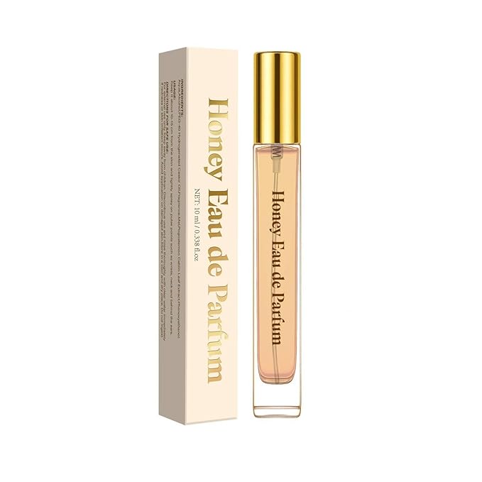 Honey Parfum Travel Size Edition 10 ml, Long-Lasting Mini Perfumes for Women, Pocket Perfume for Women, Vegan Natural Premium Oil Scent, Romantic Valentine's Day Gift for Daily & Date Use (1)