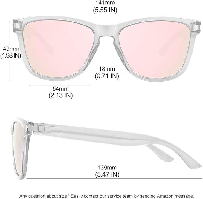 MEETSUN Polarized Sunglasses for Women Men Trendy Classic Retro Designer Style
